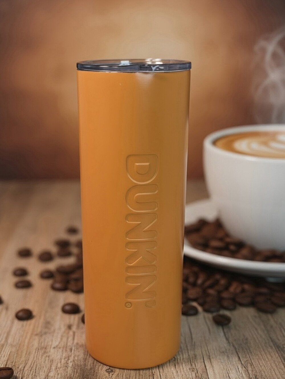 Dunkin Donuts Stainless Insulated Sipper 20oz.